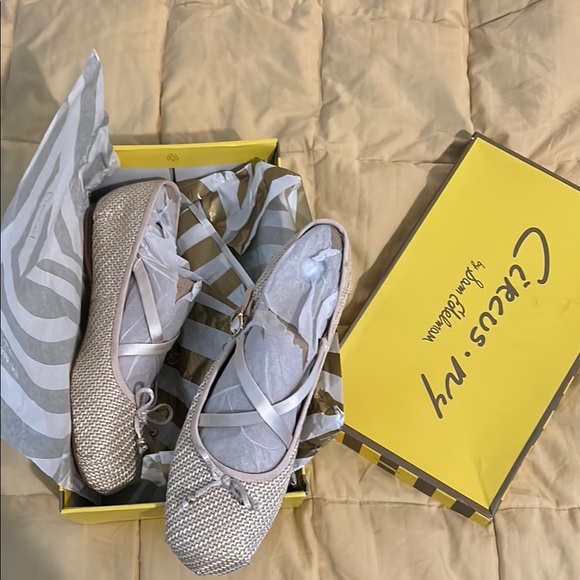 Kuri ballet flats size 9 vanilla bean - Picture 3 of 11